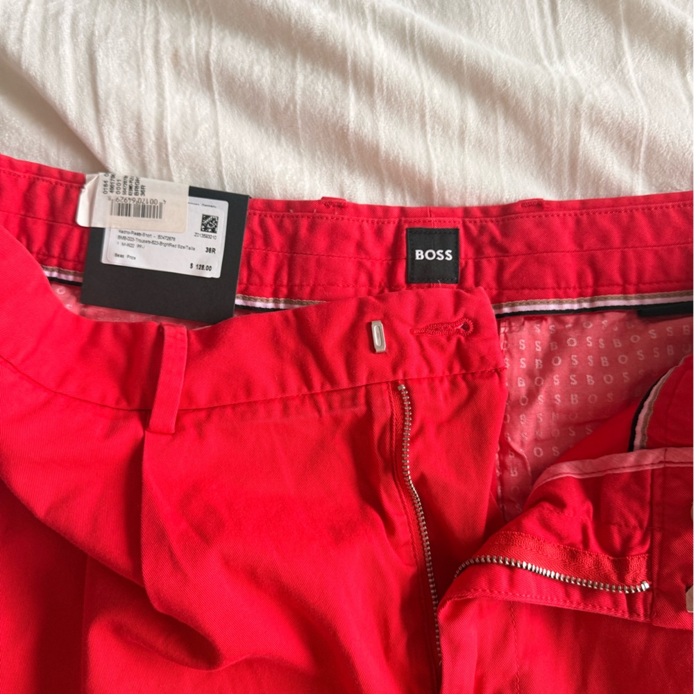 Boss Vibrant Red Outerwear